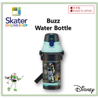 [SKATER] Toystroy Buzz Lightyear ขวดน้ําใส แบบสัมผัสเดียว 480 มล. สําหรับเด็ก ผลิตในญี่ปุ่น PSB5TR