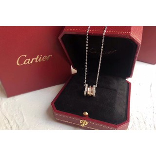 พร้อมส่ง Cartierของแท้100% สร้อยคอสีสามวง ส่งเป็นของขวัญให้แฟนหรือเนื่องในโอกาสวันเกิด !