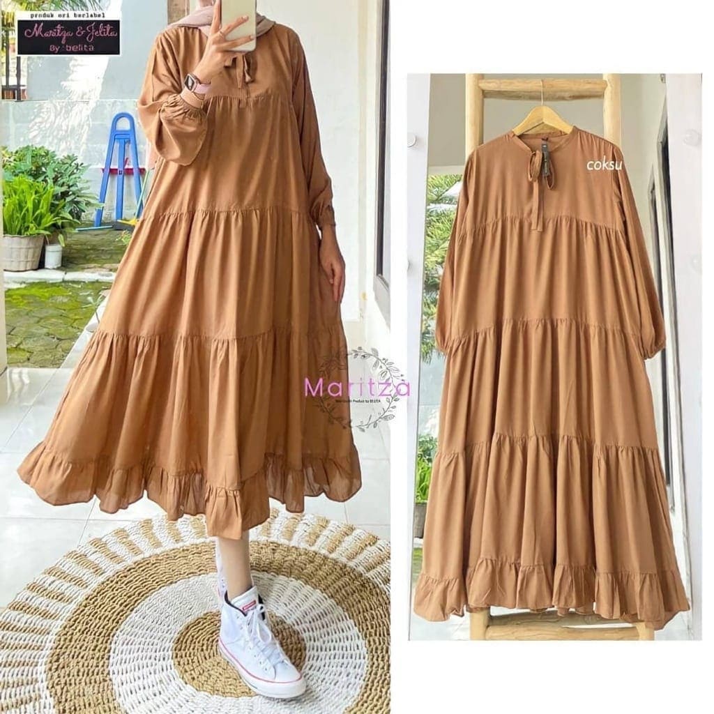 vanesha-midi-dress-hs-rayon-ชุดเดรส-ผ้าฝ้าย-ไม่สามารถเล่นเกมได้-สําหรับผู้หญิง-ไม่รวม-hijab-2022