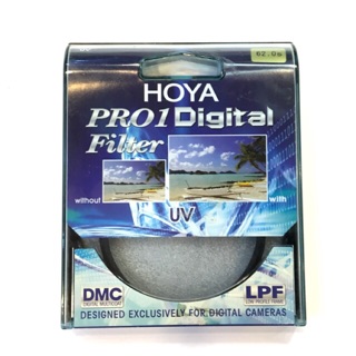 ฟิลเตอร์ Hoya Pro1D uv 62 mm.