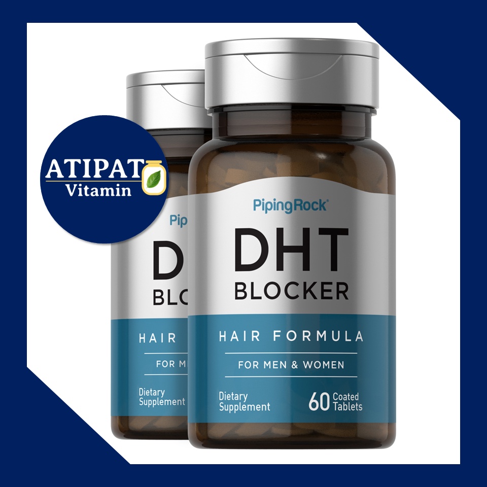 ภาพหน้าปกสินค้าDHT Blocker / Piping Rock / ลดผมร่วง / ผมบาง / หัวล้าน / ใช้ได้ชายและหญิง จากร้าน atipatw บน Shopee