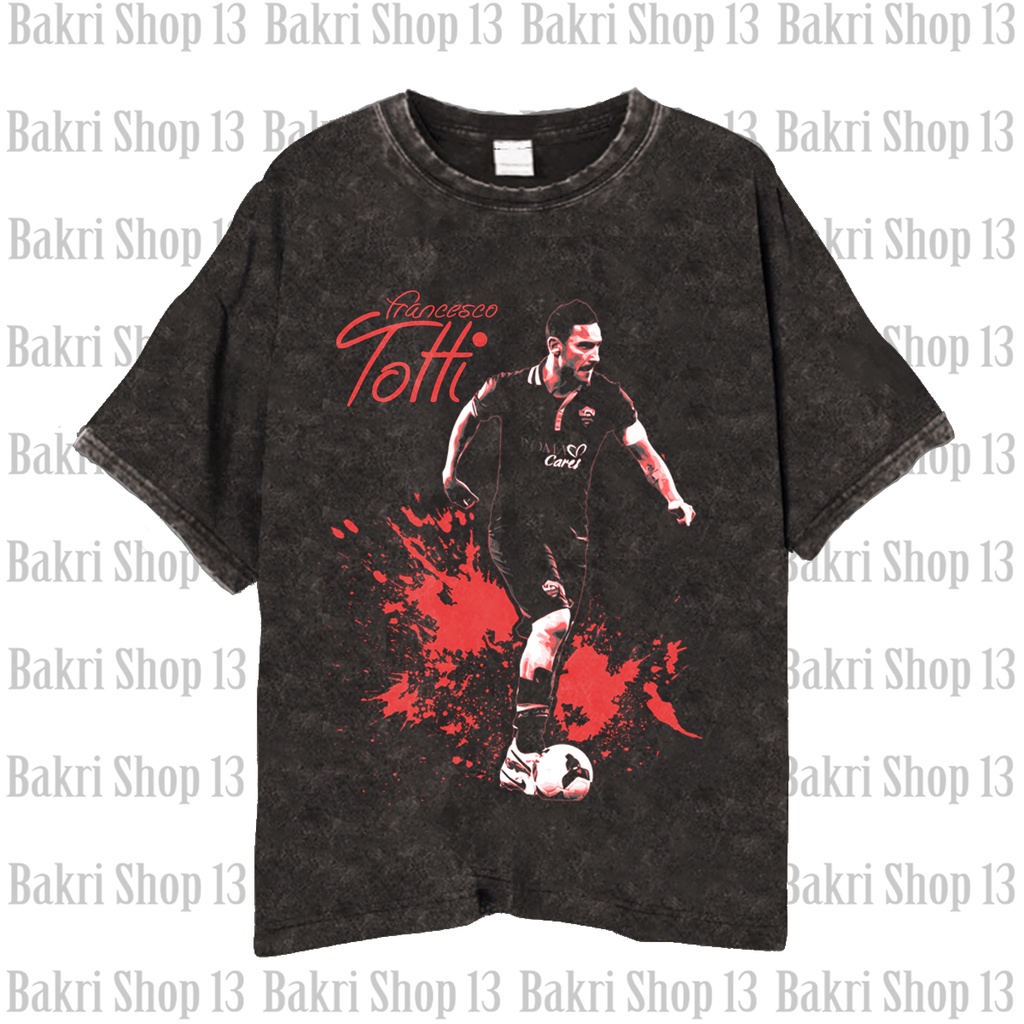 เสื้อยืด-พิมพ์ลาย-legend-francesco-totti-สไตล์ฝรั่งเศส-สําหรับผู้ชาย-และผู้หญิง