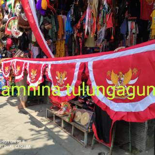 Garuda rontek ธงธง สําหรับบ้าน สํานักงาน ระเบียง