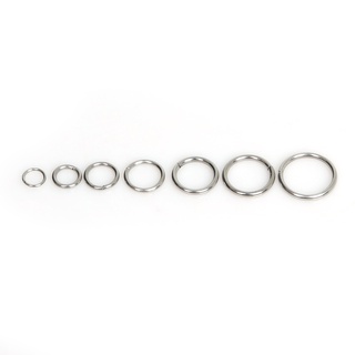 แหวนสเตนเลส แบบเปิด แฮนด์เมด diy สําหรับทําสร้อยคอ สร้อยข้อมือ แหวน 200 ชิ้น