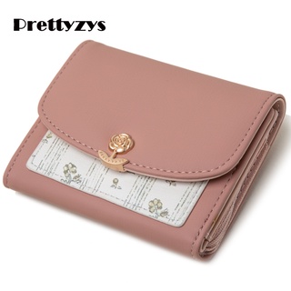 2022 Fashion Pu Leather Wallet Women Korean Short Womens Wallet Version Coin Purse Card Holder Mini Purse