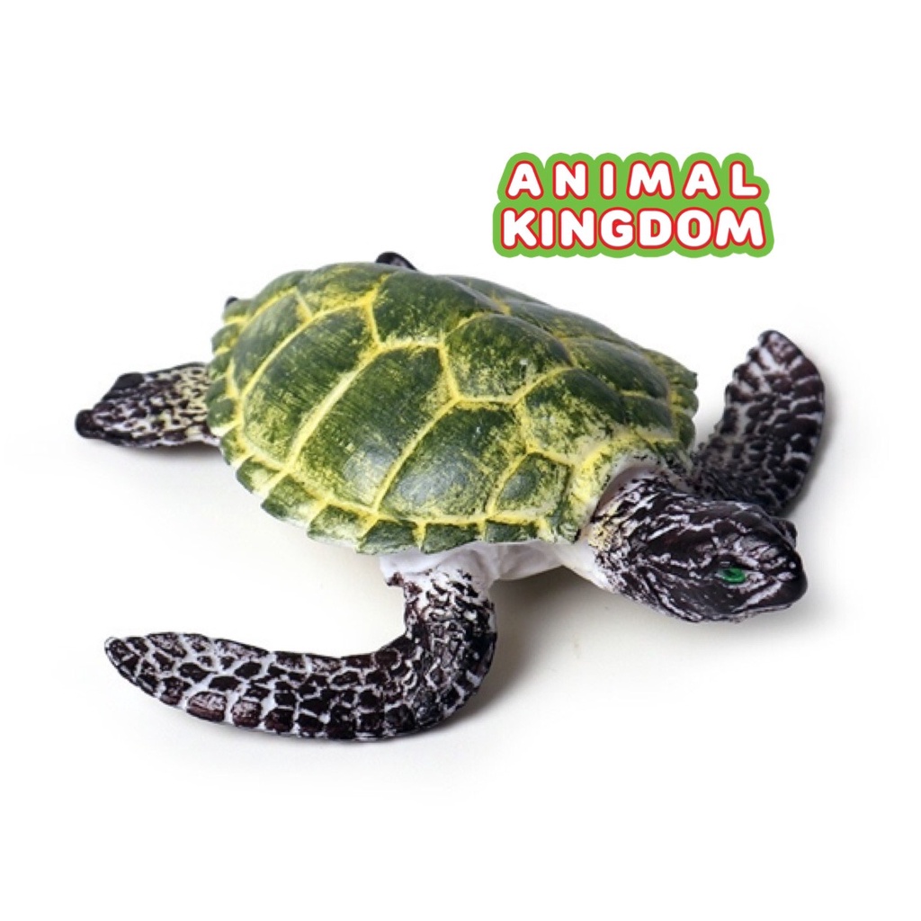 animal-kingdom-โมเดลสัตว์-เต่าทะเล-เขียวลาย-ขนาด-9-00-cm-จากสงขลา