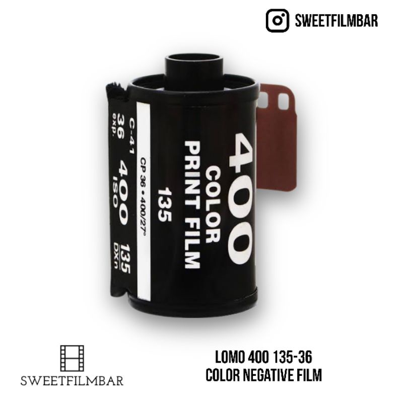 ภาพหน้าปกสินค้าLomography Lomo 400 135-36 Color Negative Film ฟิล์มถ่ายรูป ฟิล์มถ่ายภาพ โลโม่ จากร้าน sweetfilmbar บน Shopee