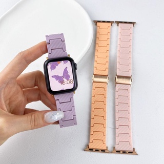 ภาพหน้าปกสินค้าสายนาฬิกาข้อมือ คาร์บอนไฟเบอร์ สําหรับ Apple Watch 45 มม. 41 มม. 38 มม. 42 มม. 44 มม. 40 มม. iWatch series SE 7 6 5 4 3 ที่เกี่ยวข้อง