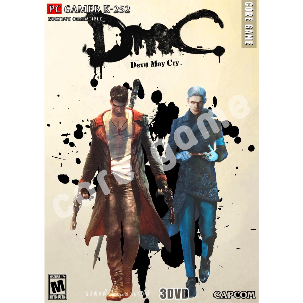 Devil May Cry vergil's downfall DMC แผ่นเกมส์ แฟลชไดร์ฟ เกมส์ ...