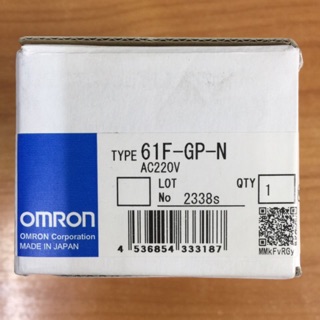 ❤️❤️Float less Level Controller โฟลทเลส ควบคุมระดับน้ำ Omron รุ่น 61F-GP-N