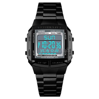 สินค้า SKMEI 1381 นาฬิกาข้อมือดิจิตอลอะนาล็อกกันน้ำสำหรับผู้ชาย