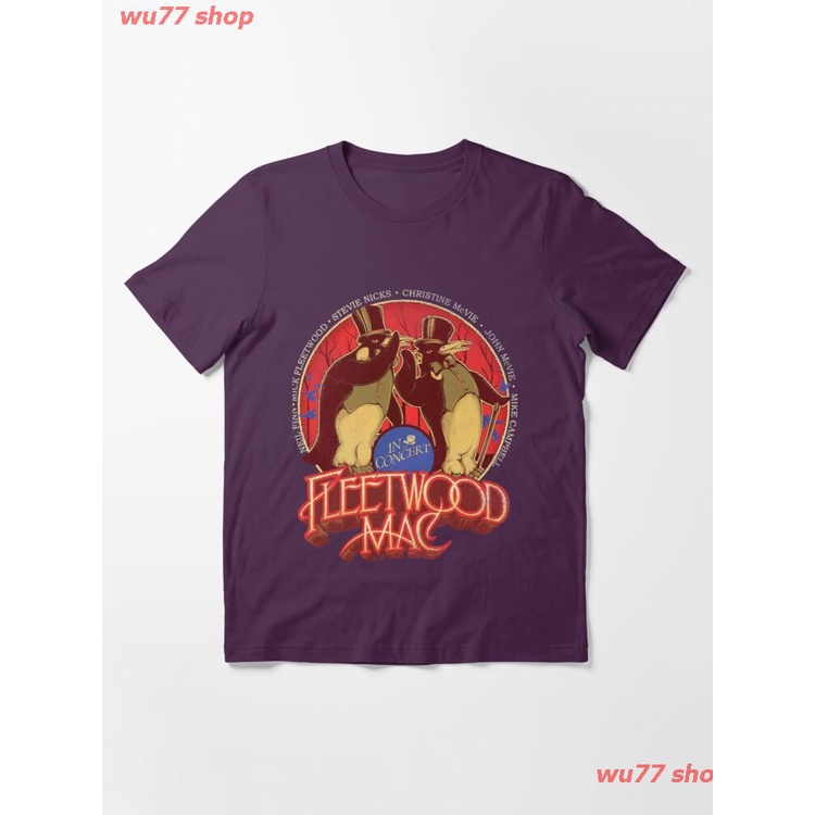 เสื้อยืดผ้าฝ้ายcotton-wu77-shop-fleetwood-mac-essential-t-shirt-sale-2021s-5xl
