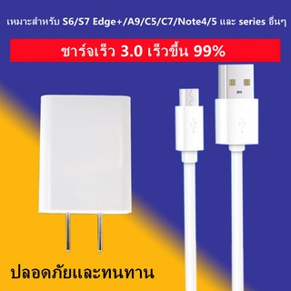 สายชาร์จซัมซุง Micro USB ยาว 1.2 เมตร รองรับ Fast Charge รับประกัน 1 ปี สายชาร์จ สำหรับ Samsung Micro USB