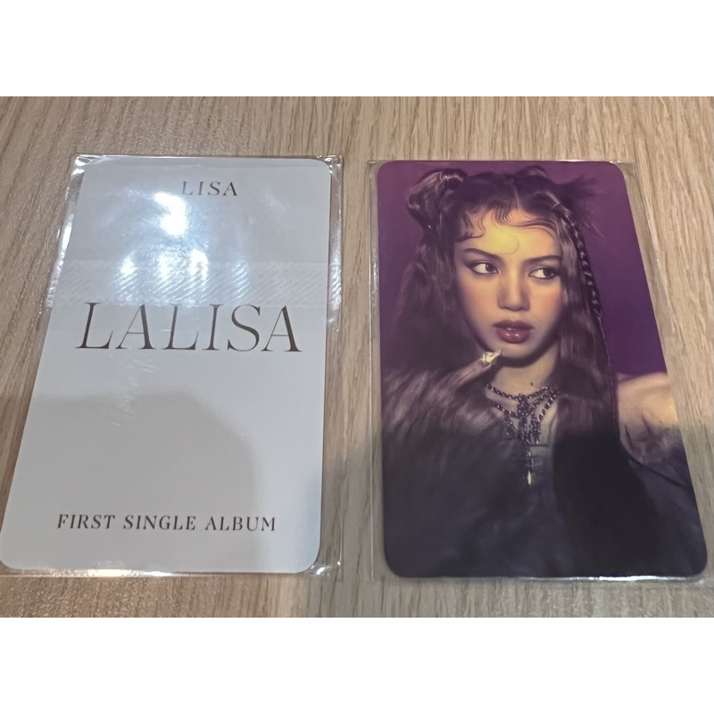 Last lot!!(Lisa)(blackpink)การ์ดพิเศษ Lisa solo album ช้อป Ktown 1ใบ ...