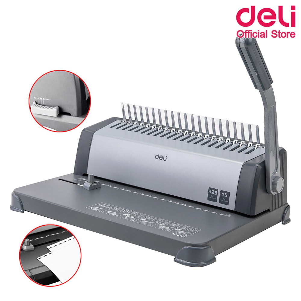 deli-3872-binding-machine-เครื่องเจาะกระดูกงูสำหรับเข้าเล่ม-สินค้ารับประกัน-1-ปี-เครื่องเจาะกระดูกงู-อุปกรณ์สำนักงาน