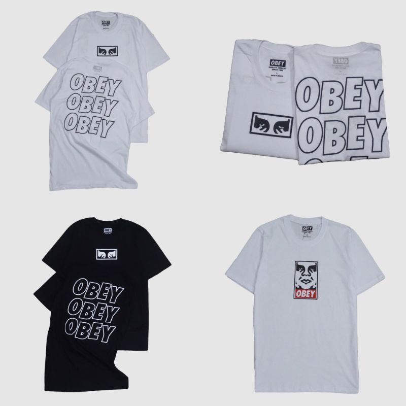 100-cotton-เสื้อยืด-obey-can-pay-in-place