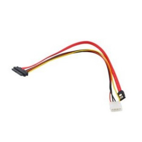 Di shop 40cm 15+7 Pin Power/Data to 4 Pin IDE Power SATA Data Hard ...
