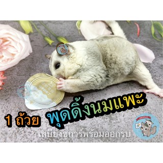 ภาพหน้าปกสินค้า(1 PIECE พุดดิ้งนมแพะ) GOAT MILK PUDDING พุดดิ้ง นมแพะ นมแพะอัดเม็ด ขนม อาหาร ชูการ์ สัตว์เล็ก แมว แฮมสเตอร์ ที่เกี่ยวข้อง