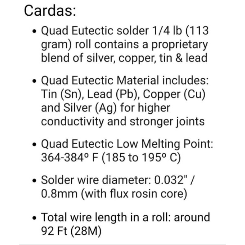 ตะกั่วเงิน-cardas-quad-eutectic-silver