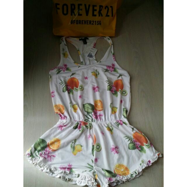 forever21-จั๊มสูทผ้านุ่มป้ายห้อย-ไซส์-m-l-ป้าย-790-บาท-ขายแค่-270-บาท