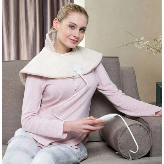 ชุดคลุมให้ความร้อนไฟฟ้าคอ-บ่า-ไหล่-หลัง-super-cozy-neck-and-shoulder-heating-pad