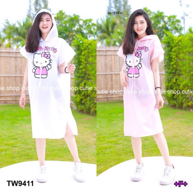 เสื้อกันฝนสกรีนลายการ์ตูน-tw9411