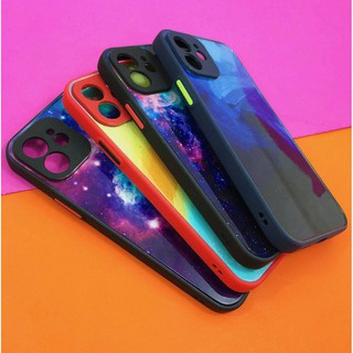 พร้อมส่ง!! i7 i7+ i11 i11Pro Max i12 i12Pro i12Pro Max เคสขอบสี เคสกันกล้อง เคสกาแล็กซี่ เคสแฟชั่น  รายละเอียดสินค้า