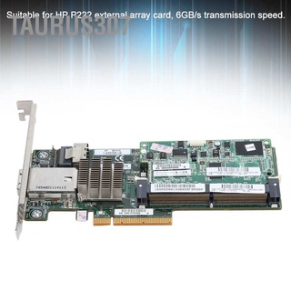 สินค้า Taurus307 สมาร์ทการ์ดอาร์เรย์ ความเร็วในการส่งข้อมูล 6GB/s 512MB Cache PCIe สำหรับ SAS Controller HP P222