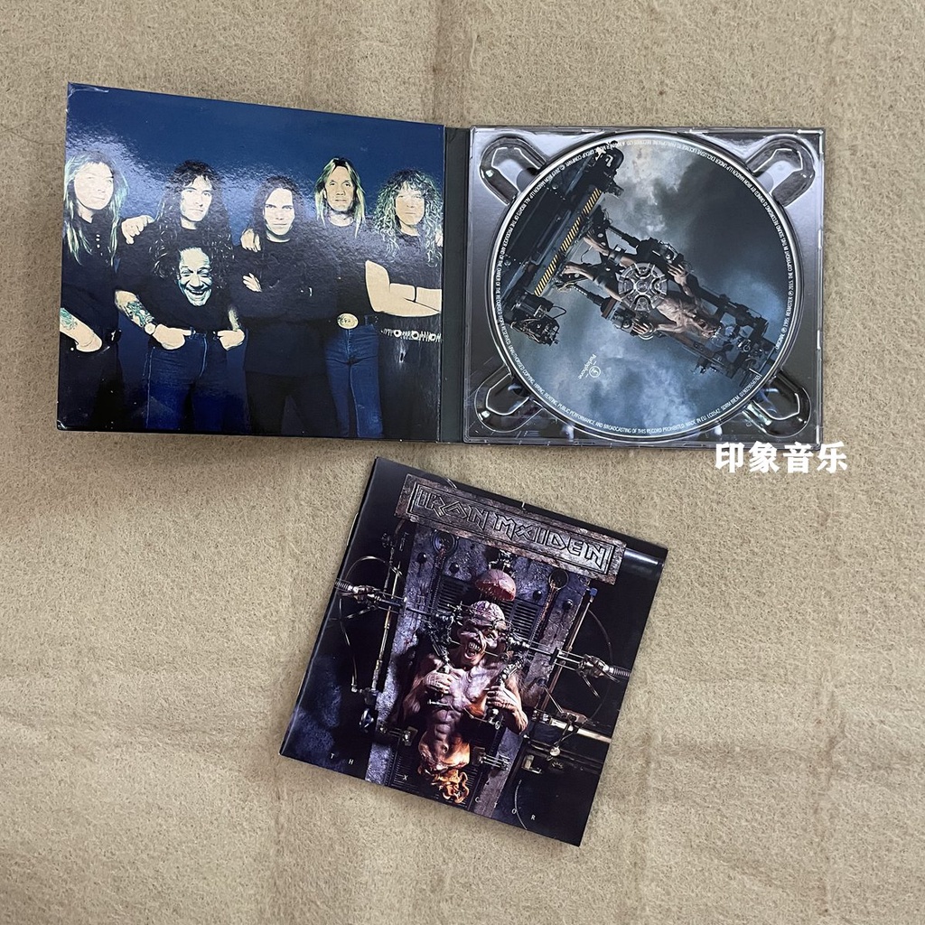 แผ่น-cd-อัลบั้ม-iron-maiden-he-x-factor-2015-heavy-metal-rock-classic
