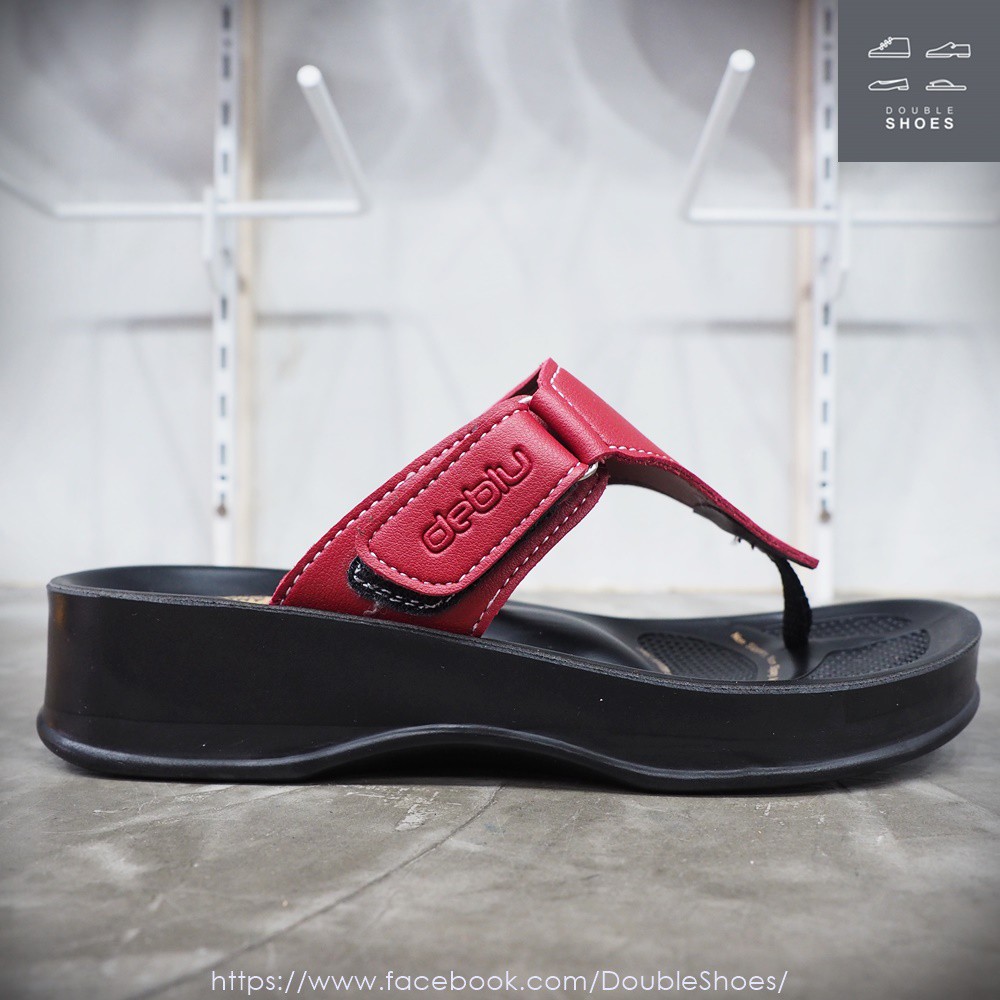 รองเท้าแตะเพื่อสุขภาพ-ผู้หญิง-deblu-รุ่น-l871-สีแดง-ไซส์-36-41