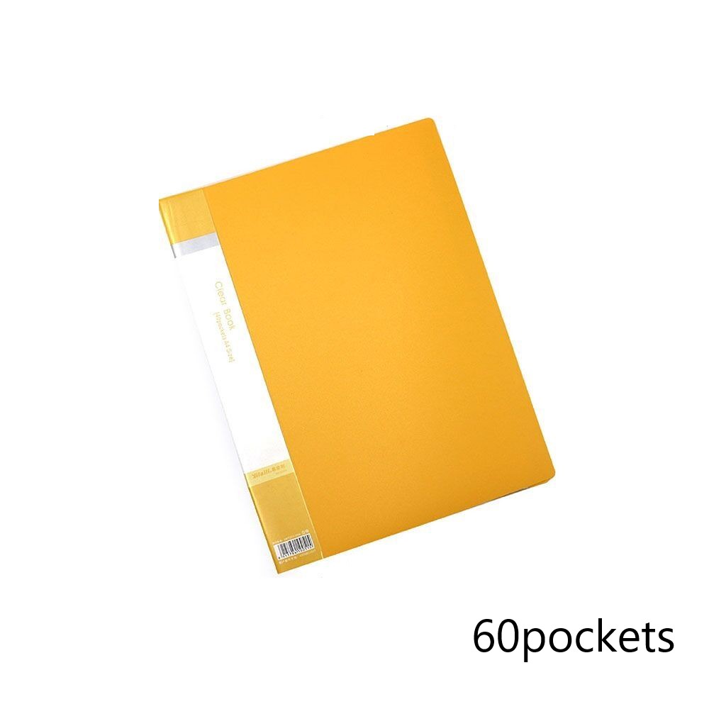 แฟ้มเอกสาร-60-pockets-แฟ้มสำนักงาน-แฟ้มสะสมผลงาน-แฟ้มใส่เอกสาร-ราคาถูก-พร้อมส่ง