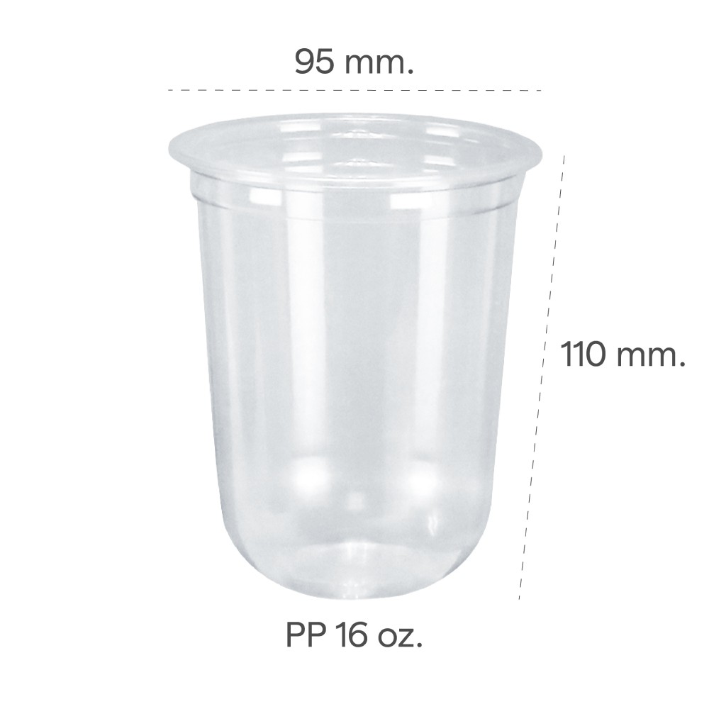 แก้วพลาสติก-pp-ทรงแคปซูล-ปากกว้าง-95-มม-ขนาด-16-ออนซ์-50-ใบ
