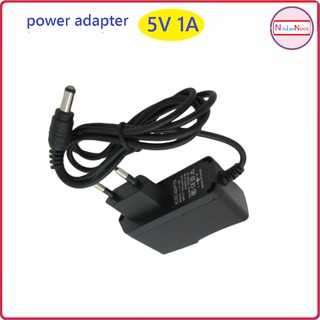 AC 100-240V DC 5V 1A Universal power adapter Converter switch power supply for LED light strip Arduino DIY IOTจ่ายไฟ