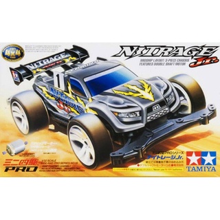 โมเดลรถมินิ4WD Tamiya Mini4WD 1/32 TA18619 NITRAGE JR.