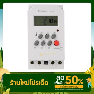 Electron timer Timer Switch ทามเมอร์ เครื่องตั้งเวลา เปิด-ปิด อุปกรณ์ไฟฟ้า อัตโนมัติ 12V 24V