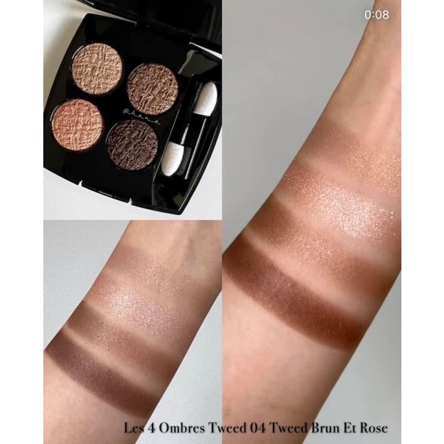 แท้💯 Chanel Les 4 ombres tweed eyeshadow Limited Edition ป้ายไทย