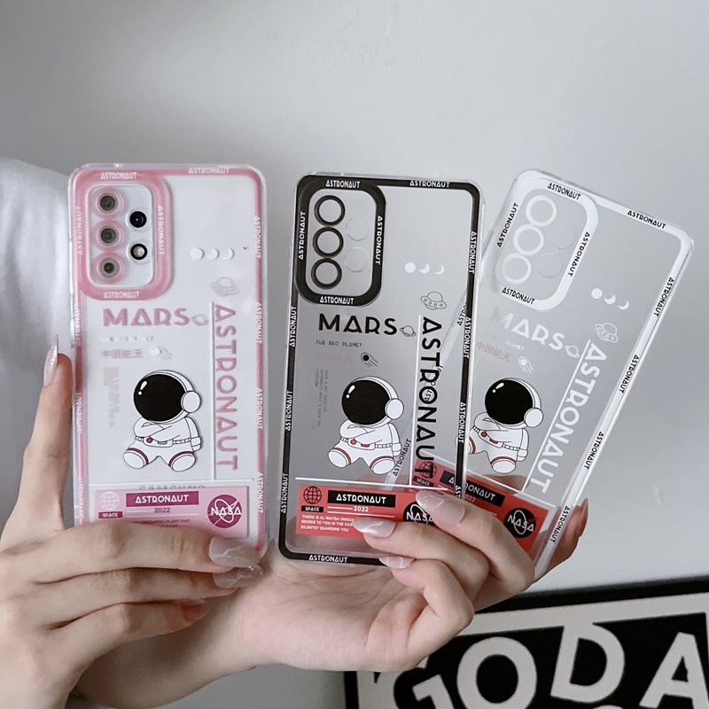 เคสโทรศัพท์ซิลิโคน-กันกระแทก-ลายการ์ตูนนักบินอวกาศ-นักบินอวกาศ-สําหรับ-samsung-galaxy-a20s-a71-a51-a20-a11-a30-a72-a52-a52s-5g