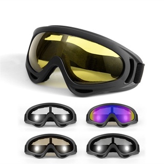 ภาพหน้าปกสินค้าแว่นตามอเตอร์ไซค์ แว่นกันฝุ่น แว่นกันลม แว่นกันแดด แว่นขี่มอเตอร์ไซค์ สวมทับแว่นสายตาได้ UV400 หน้ากากแว่นตารถจักรยานยนต์ แว่นตาวิบากหมวกกันน็อคแว่นตากันลมขี่จักรยานยนต์ ที่เกี่ยวข้อง