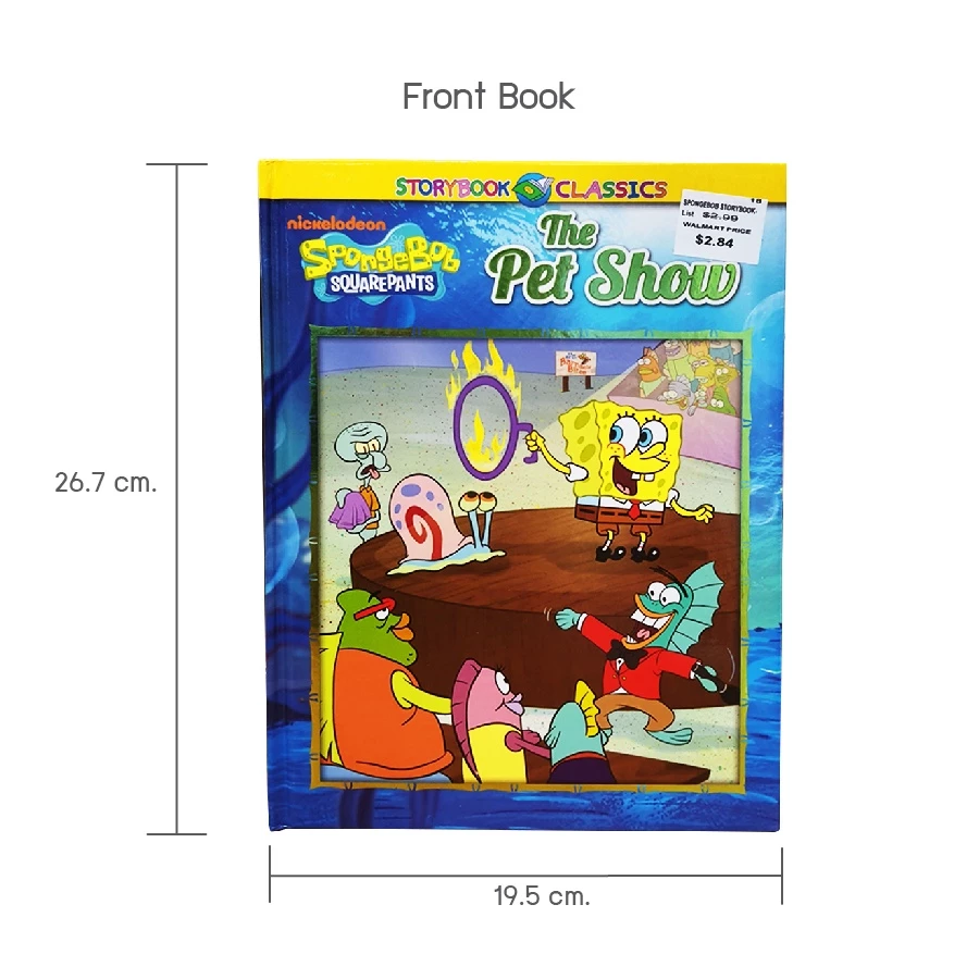 ปกหนังสือ SpongeBob Squarepants: The Pet Show