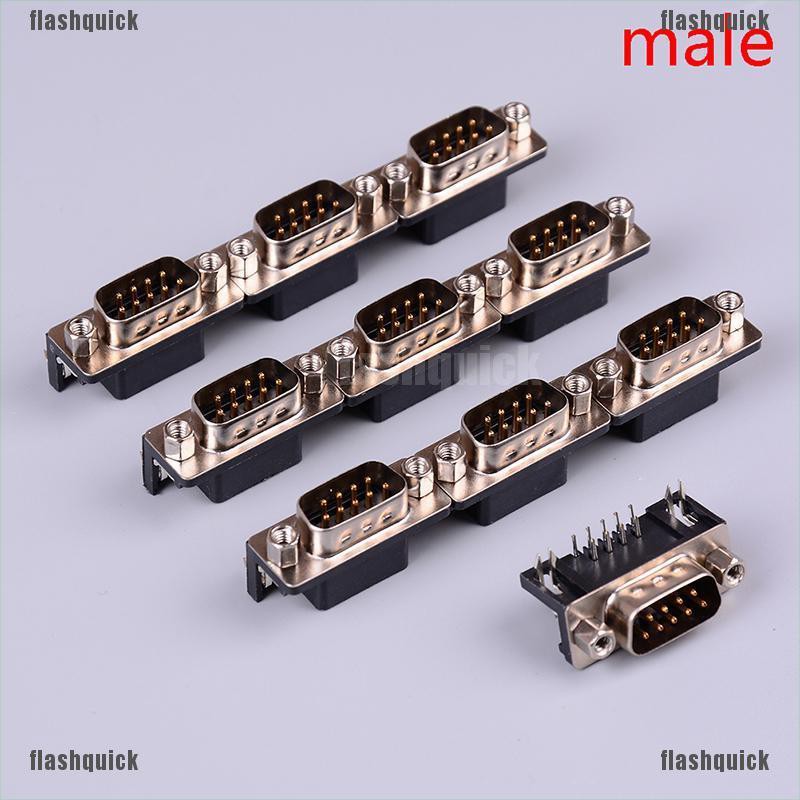 flashquick-10pcs-lot-db-9-db9-male-female-pcb-mount-dr-9s-pcb-connector-rs232-connector