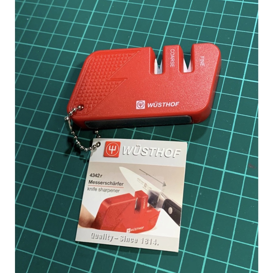 ที่ลับมีด (สามง่าม) WUSTHOF ของแท้100% ขนาด 4 x 8 x1.5 ซม. | Shopee ...