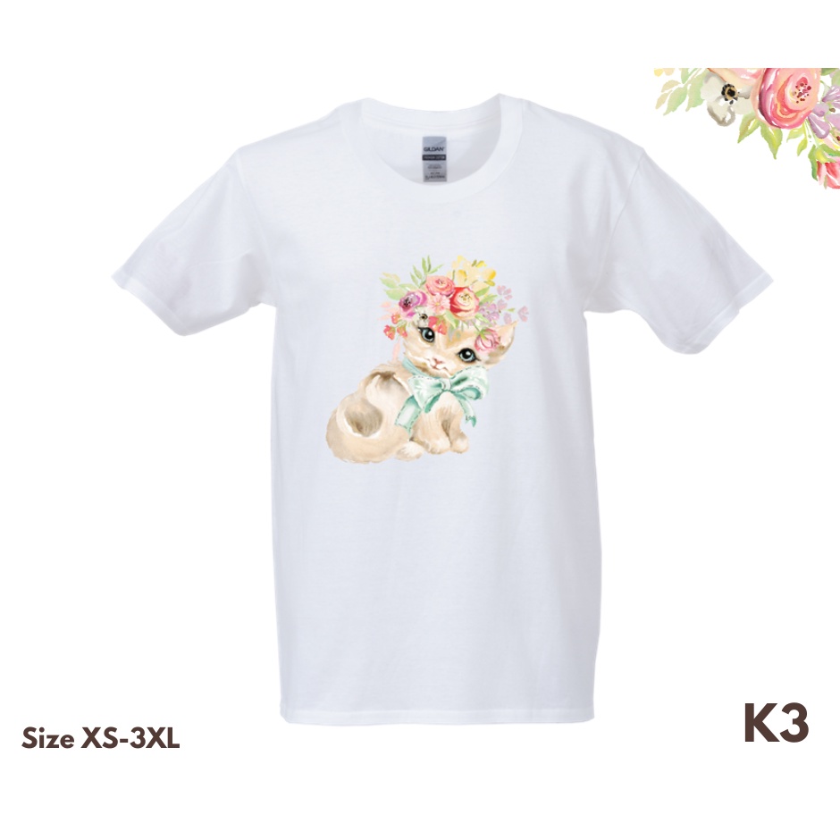 เสื้อยืดลายแมวน้อยน่ารัก-ไซส์-xs-3xl-คอลเลคชั่นแมวน้อย-เสื้อยืดคนรักน้องแมว-เสื้อยืดcotton-100-เกรดพรีเมี่ยม-เสื้อยืดอิ