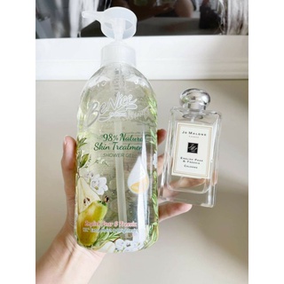 ฝาแฝด Jo MALONE LONDON BeNice Shower Gel Natural English Pear Extract Pump [Green] 450ml