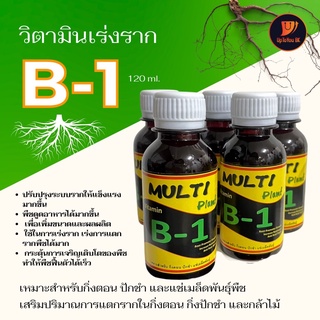 น้ำยาเร่งราก วิตามิน B1 บีวัน เหมาะสำหรับ กิ่งตอน ปักชำ และ แช่เมล็ดพันธุ์พืช Multi Plant Vitamin B-1