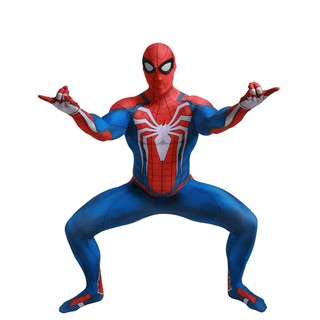 ภาพขนาดย่อของภาพหน้าปกสินค้าInsomniac Games Spiderman ชุดคอสเพลย์ Zentai Spider Man Superhero บอดี้สูทสูท จากร้าน fashionfogimoya.th บน Shopee ภาพที่ 2