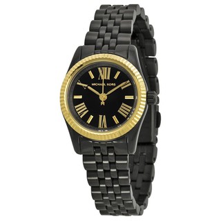 Michael Kors นาฬิกาผู้หญิง MK3299 Black Steel Bracelet  CaseMineral