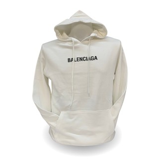 พร้อมส่ง เก็บเงินปลายทาง เสื้อฮู้ดแฟชั่น สกรีนลาย Balenciaga หน้า-หลัง