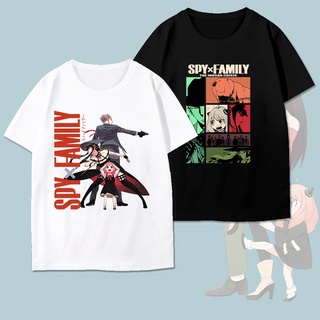 เสื้อยืด พิมพ์ลายการ์ตูน Spy X Family Loid Forger Yor Briar Anya Forger แฟชั่นฤดูร้อน สําหรับผู้ชาย และผู้หญิง