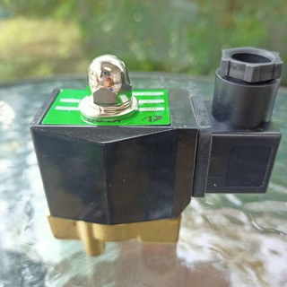 [บ้านเครื่องกรอง] โซลินอยด์ SOLENOID VALVE 2W040-10S-DC24V โซลินอยด์ 3 หุน