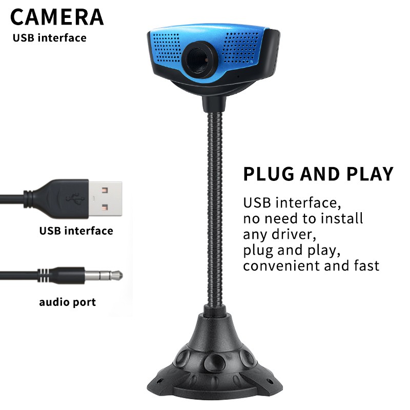กล้องเวปแคม-full-hd-480pไดร์เวอร์-hd-คอมพิวเตอร์-video-conferencing-camera
